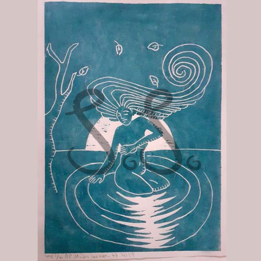 Memories of water – limited edition handmade print
