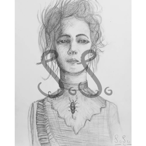 Eva green drawing
