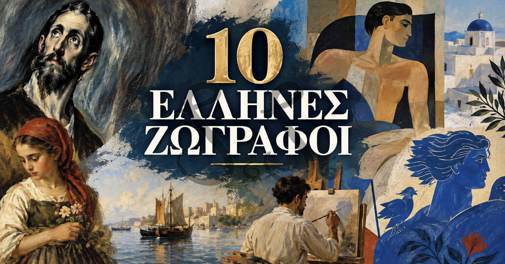 You are currently viewing 10 Έλληνες Ζωγράφοι που Αξίζει να Γνωρίζεις